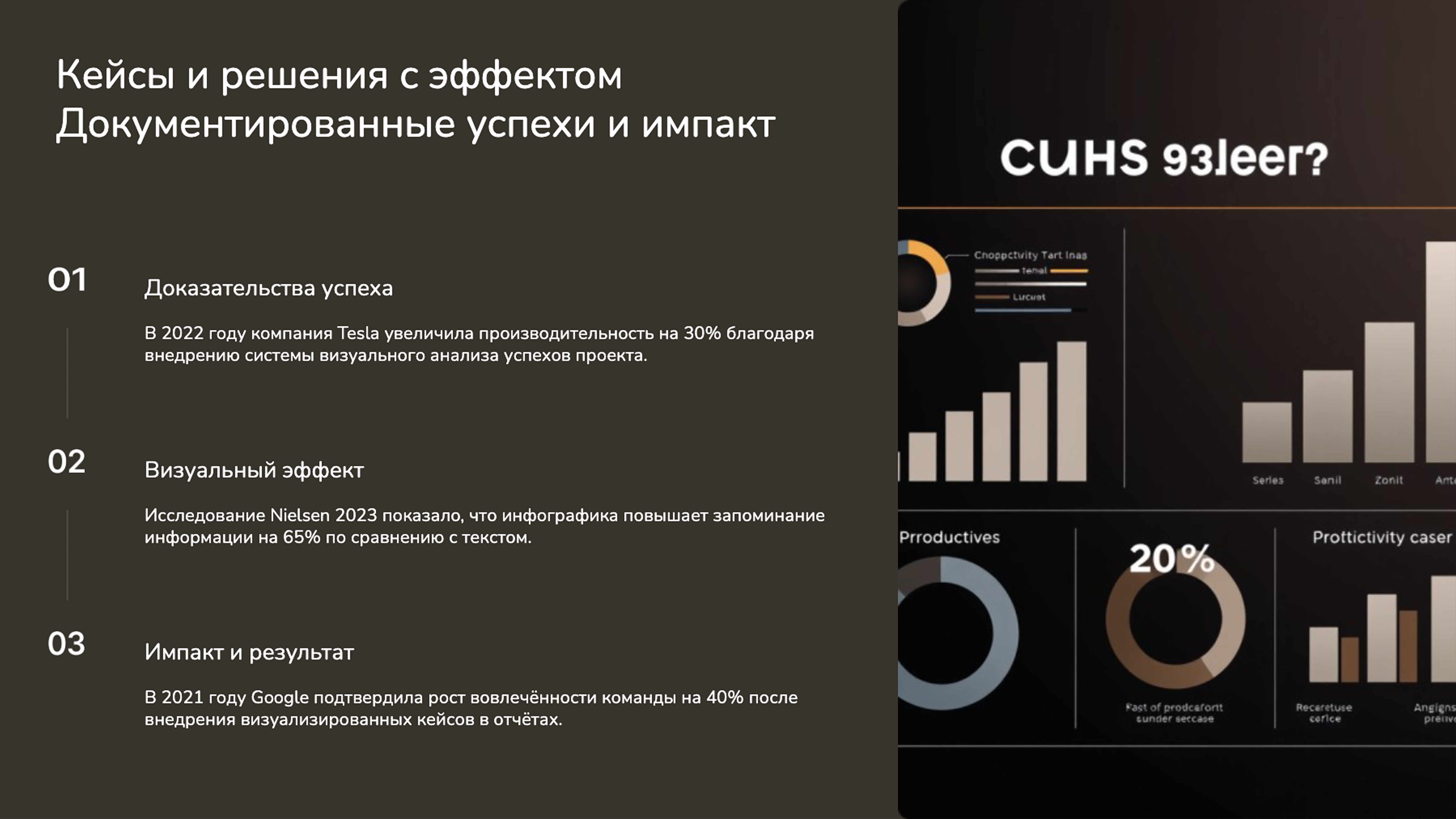 Слайд 5: Кейсы и решения с эффектом