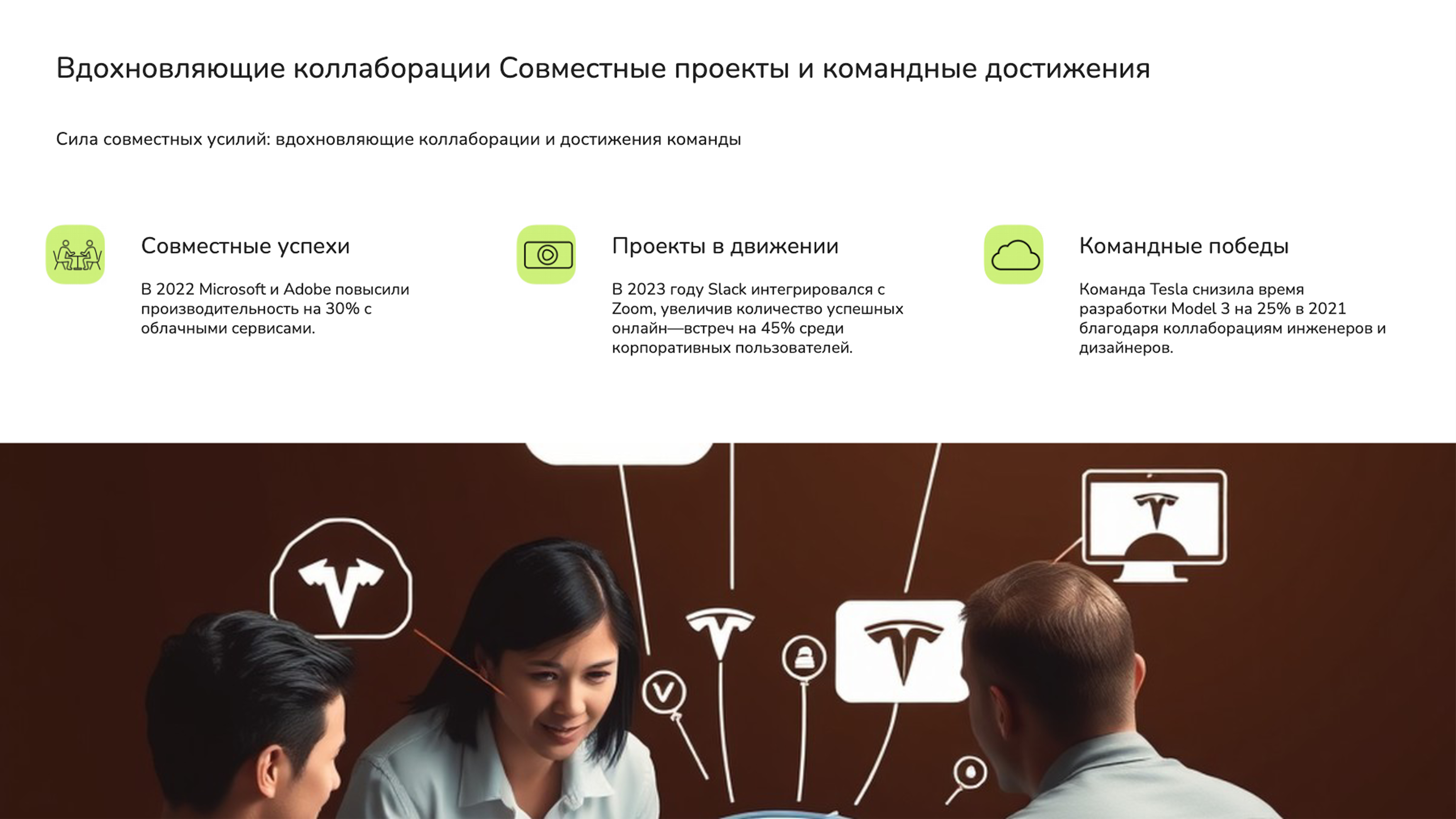 Слайд 7: Сила совместных усилий