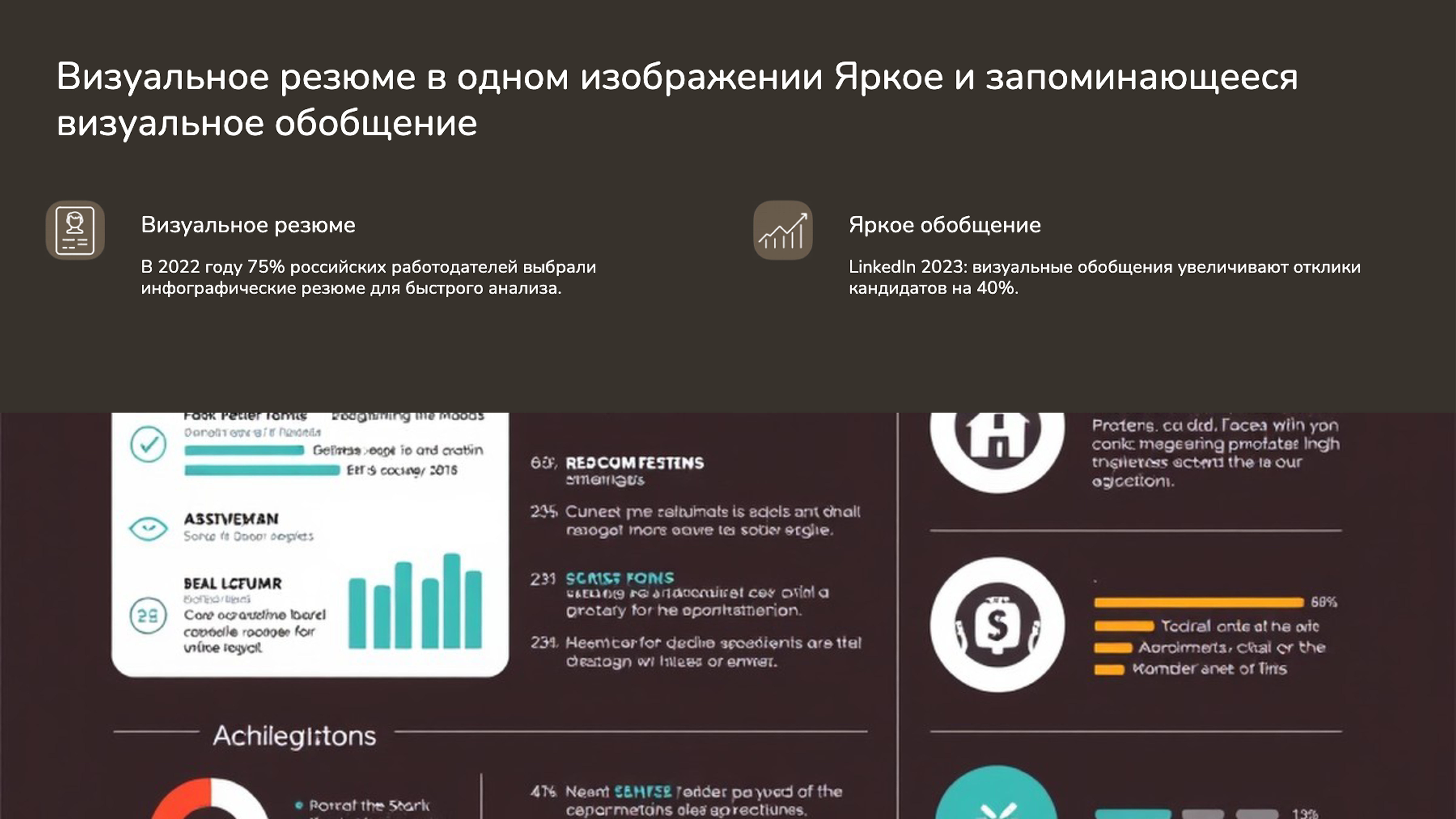 Слайд 9: Визуальное резюме в одном изображении