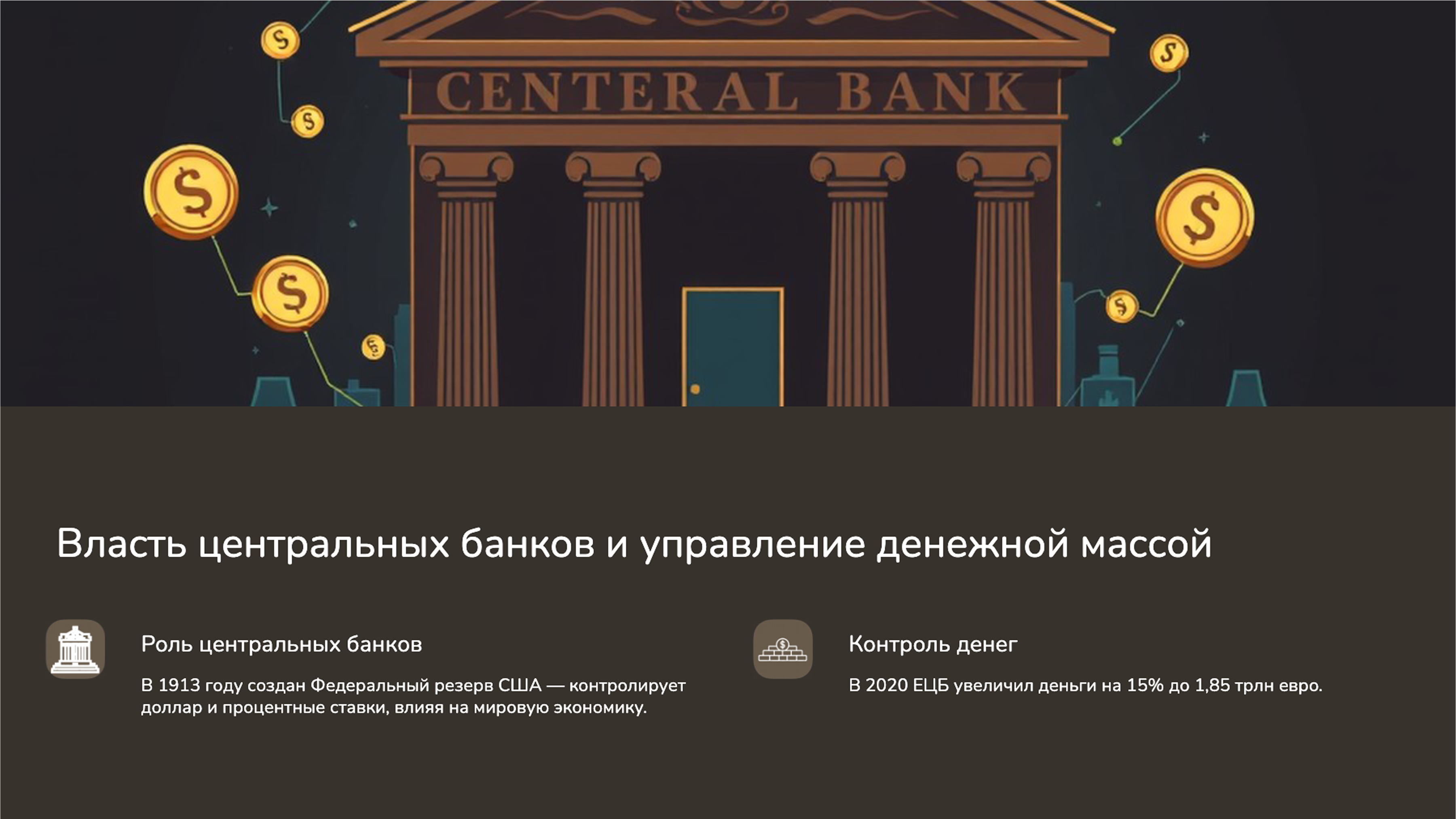 Слайд 5: Федеральный резерв