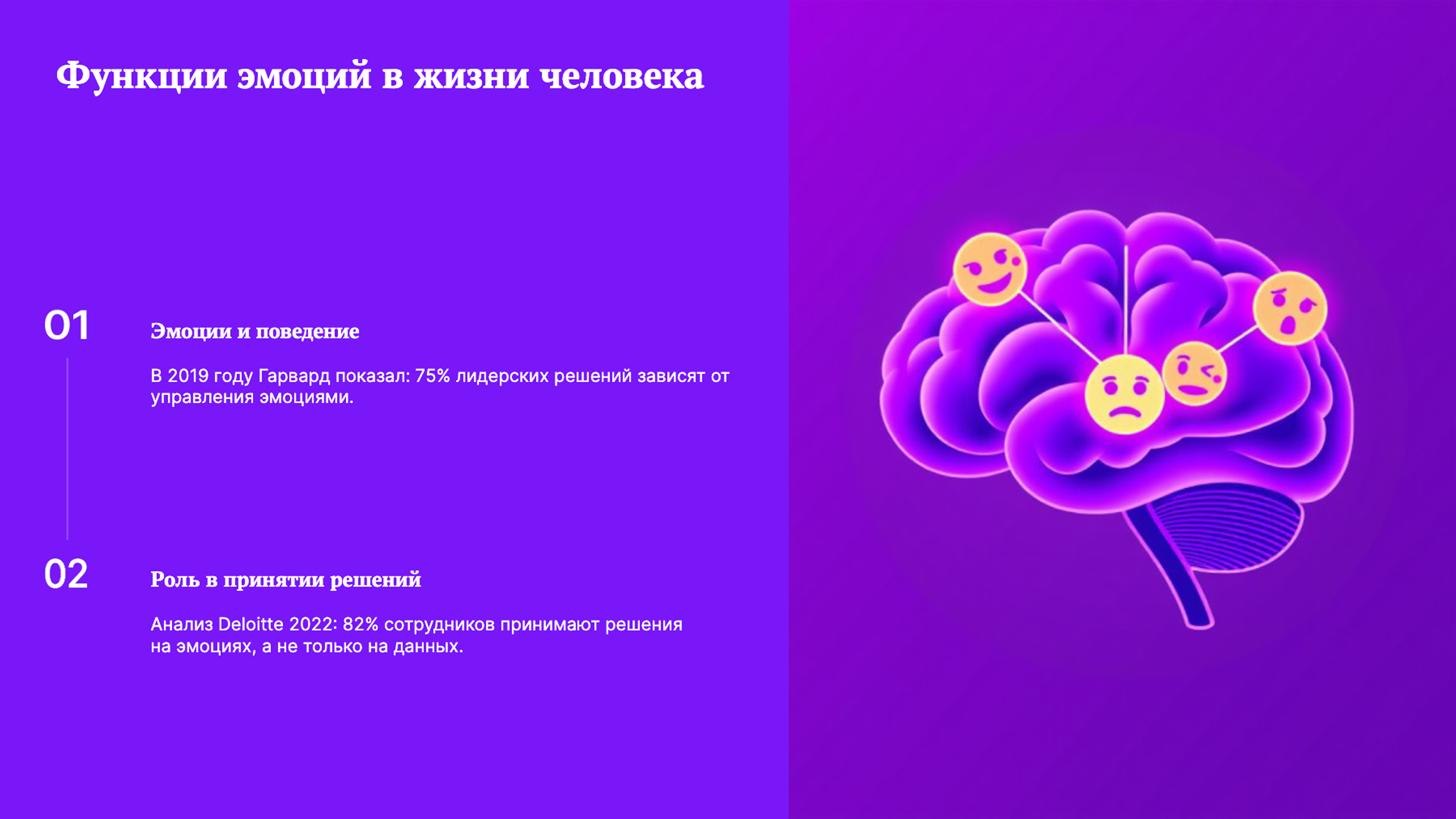 Слайд 5: Функции эмоций