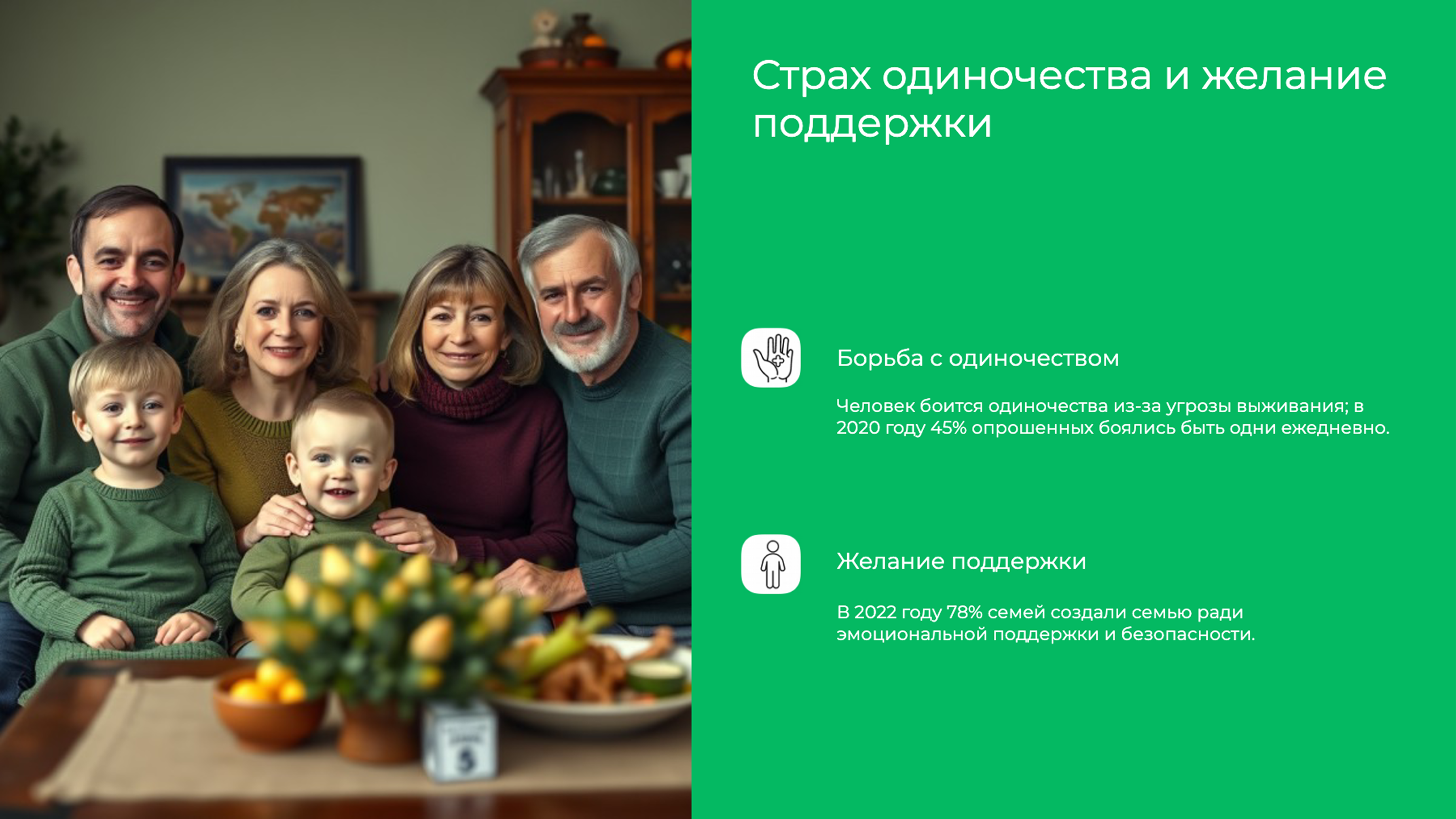 Слайд 5: Страх одиночества