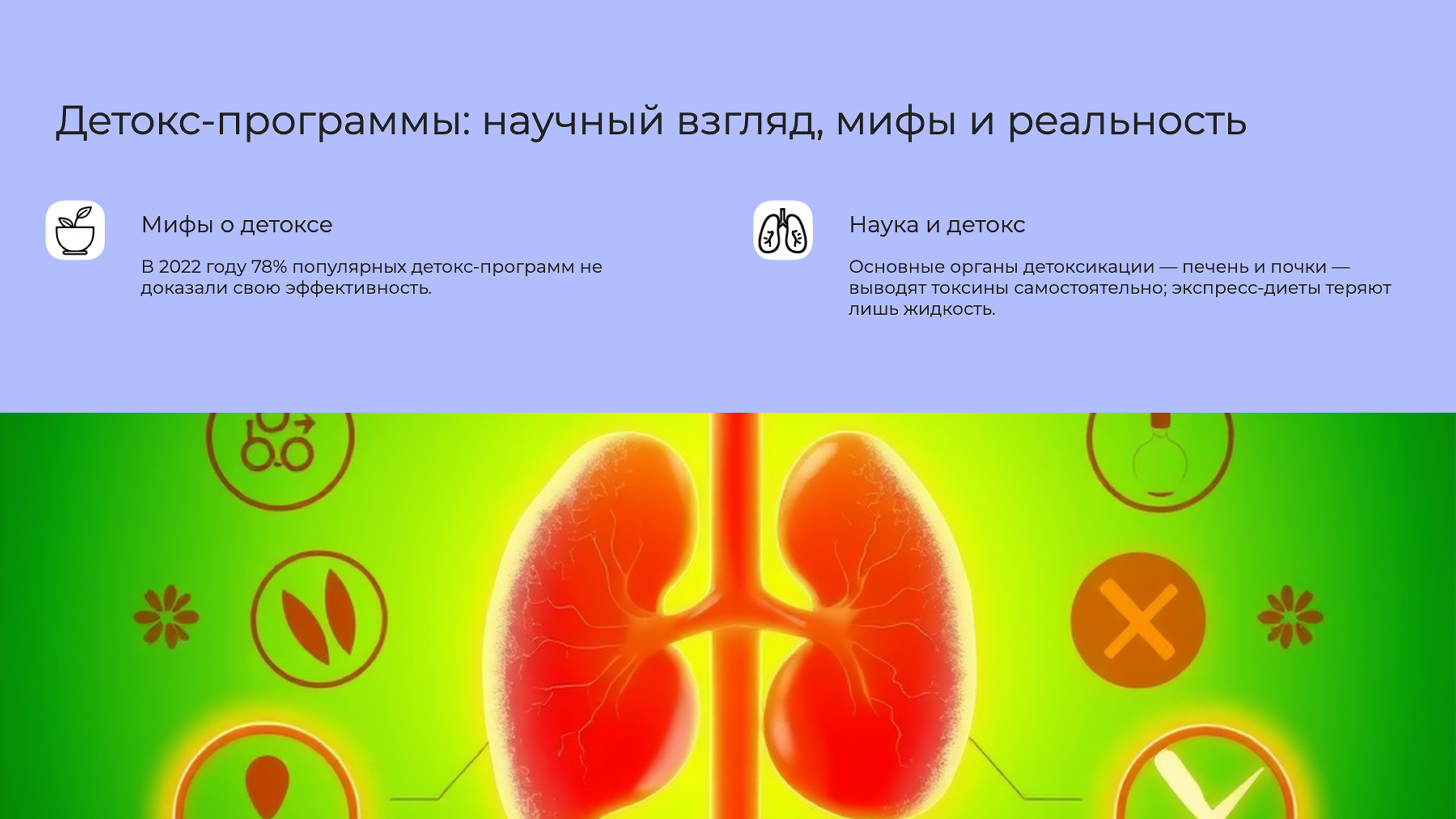 Слайд 6: Детокс-программы