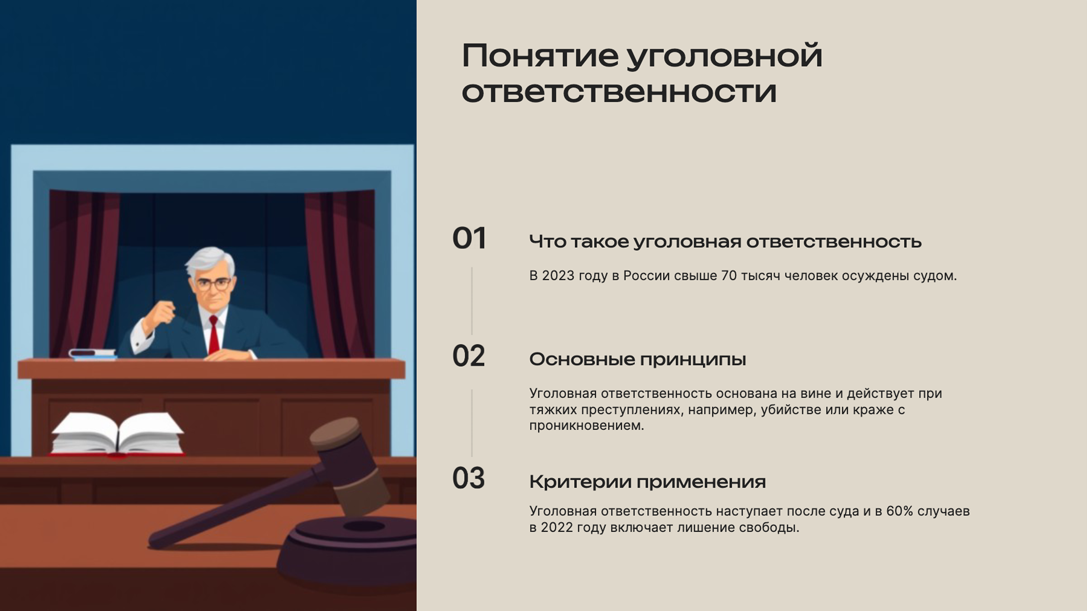 Слайд 2: Понятие уголовной ответственности