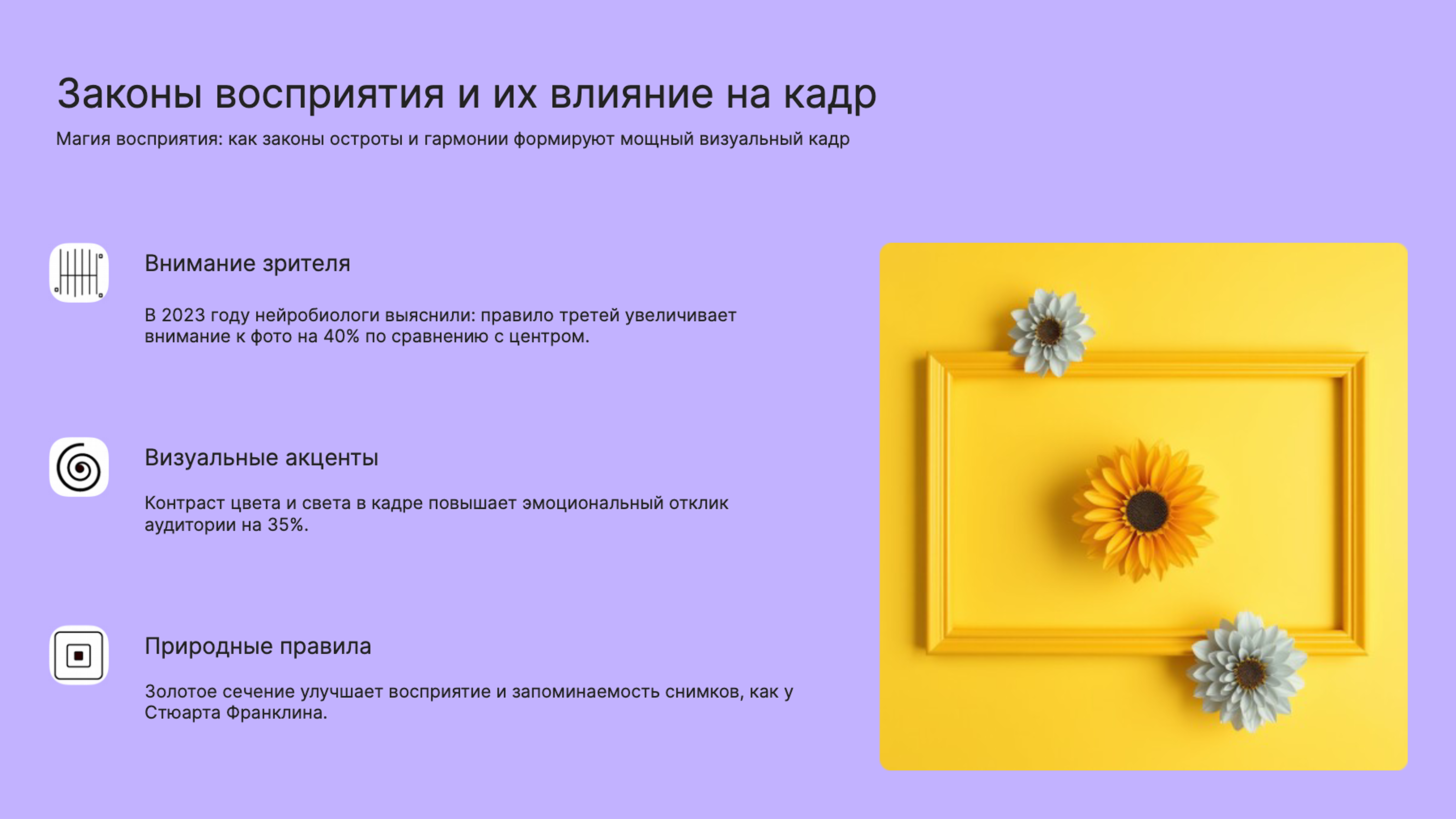 Слайд 2: Магия восприятия