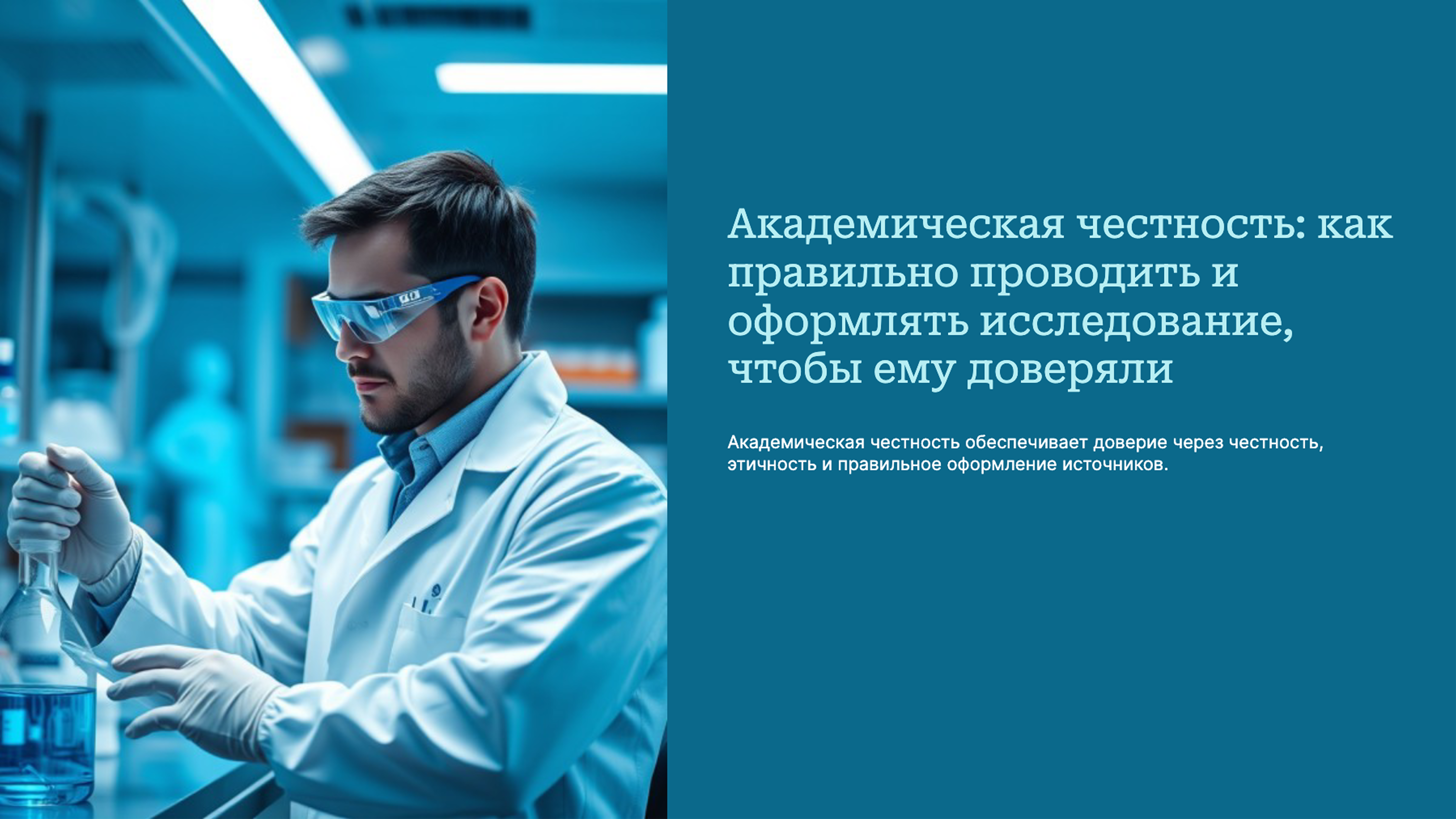 Превью презентации: Академическая честность: как правильно проводить и оформлять исследование, чтобы ему доверяли