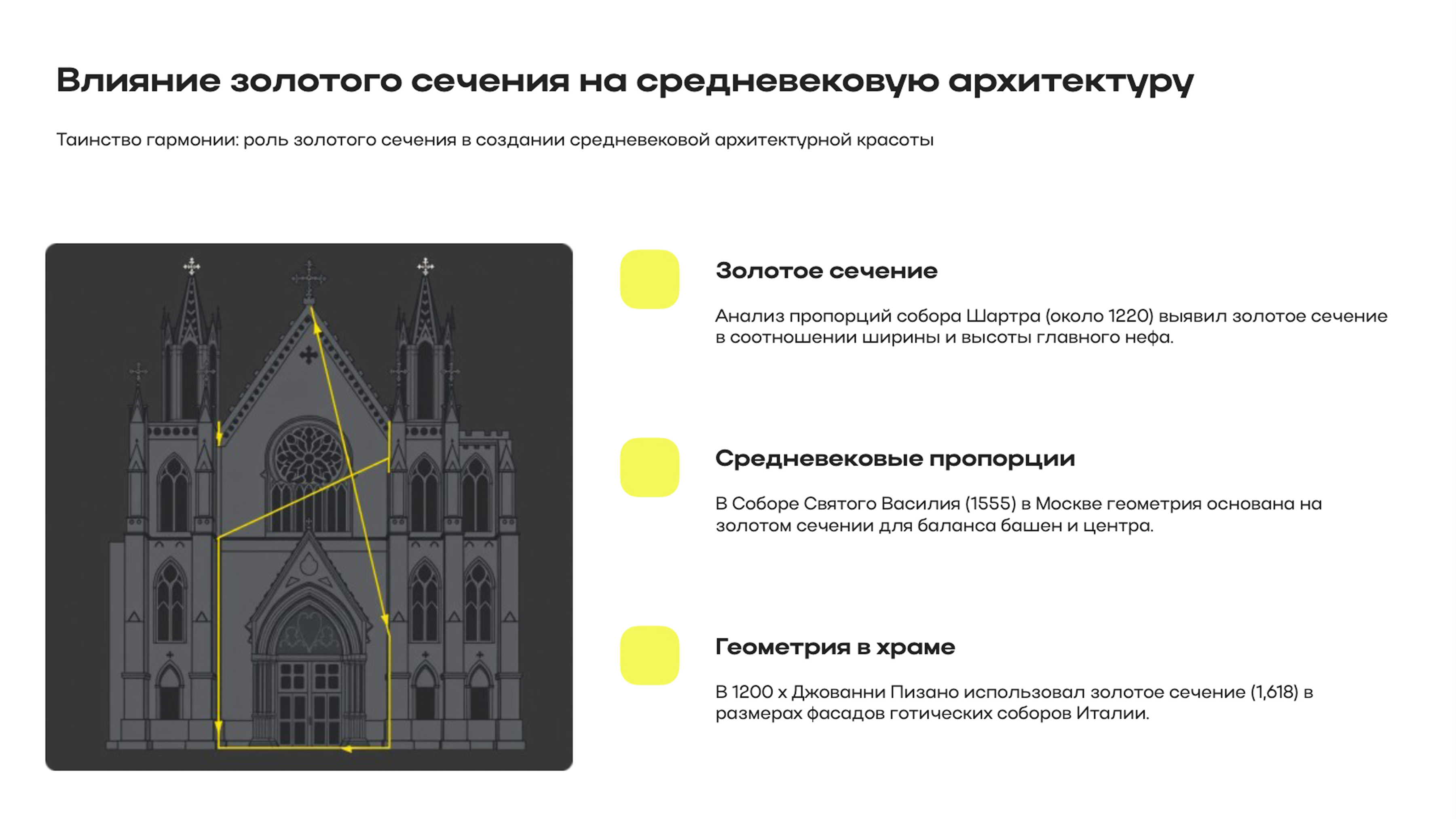 Слайд 3: Средневековая архитектура