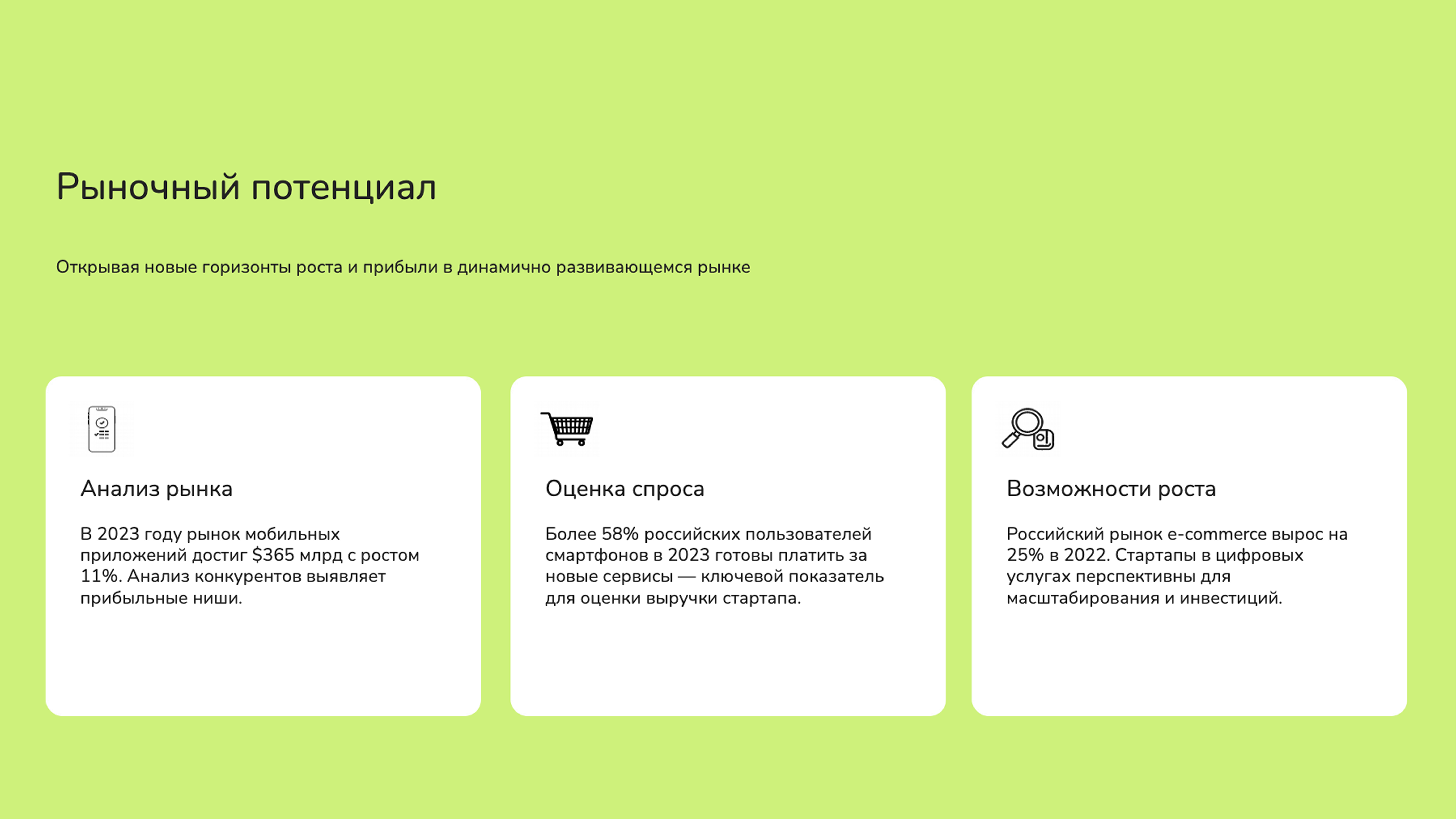 Слайд 4: Открывая новые горизонты роста и прибыли в динамично развивающемся рынке