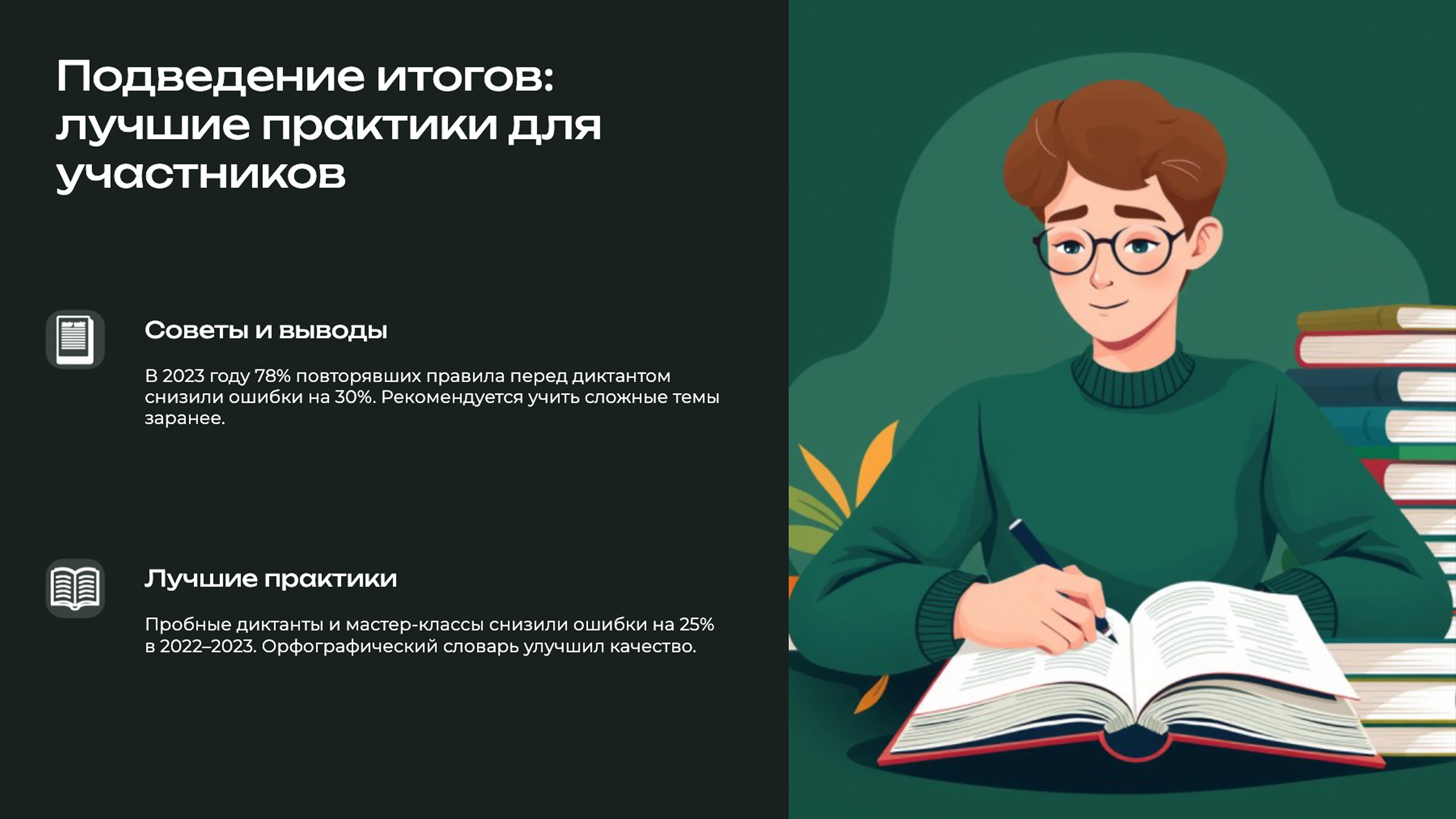 Слайд 9: Лучшие практики