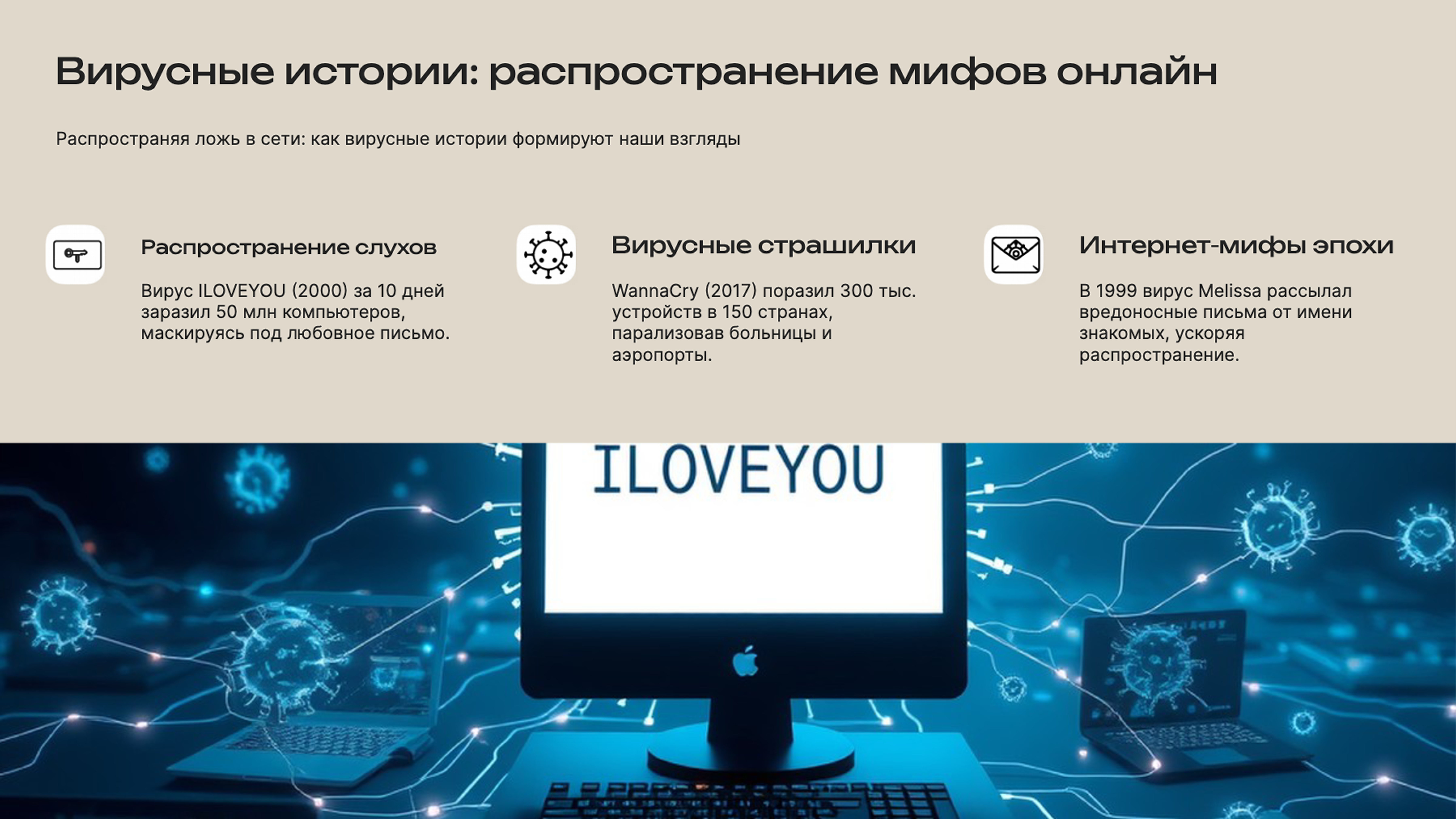 Слайд 4: Распространяя ложь в сети