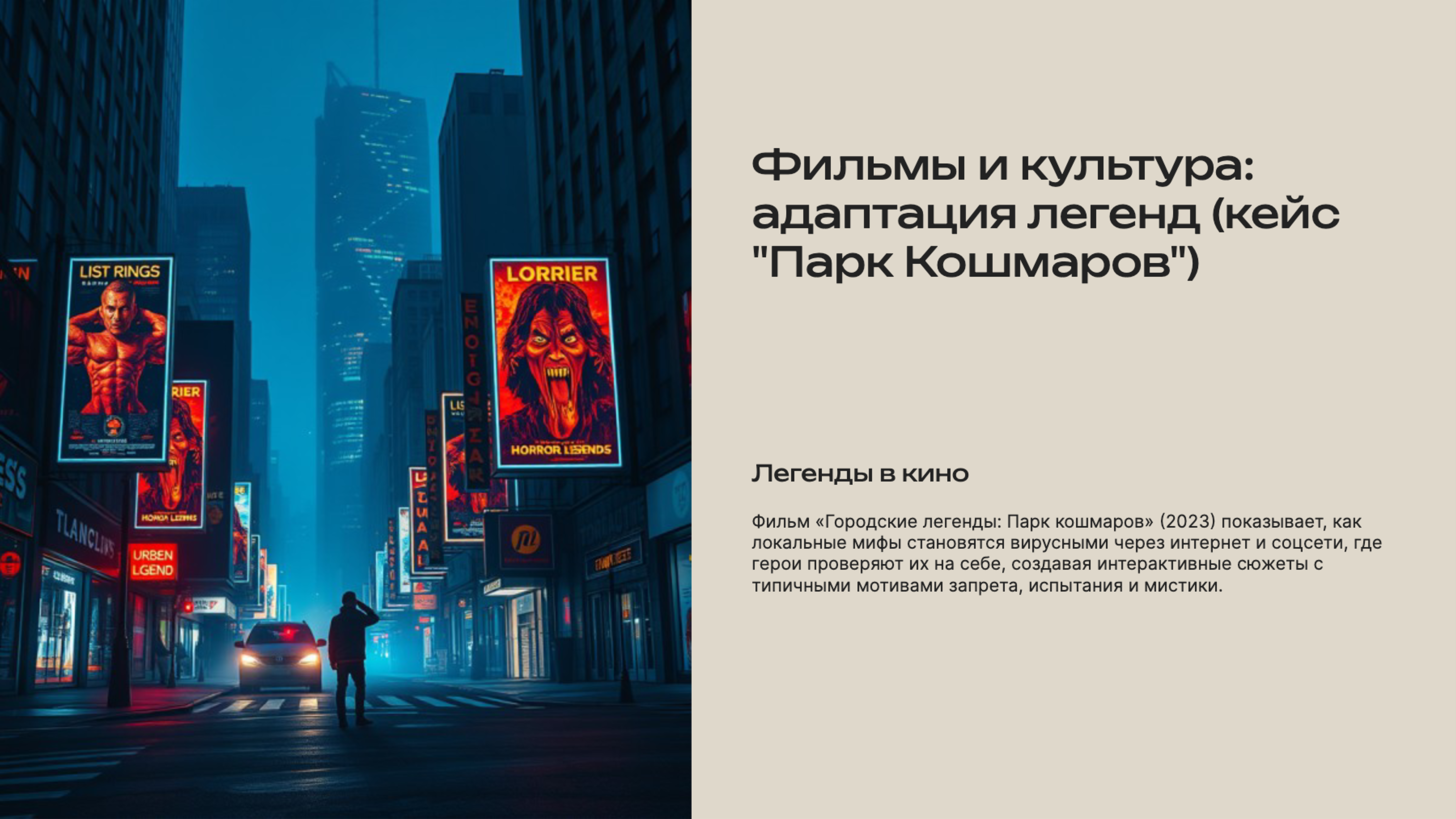 Слайд 8: Фильмы и культура